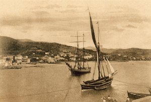 San Remo, Ville ed Alberghi a Levante