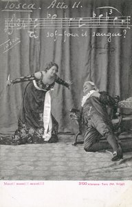 Scene from Tosca by Italian Photographer
