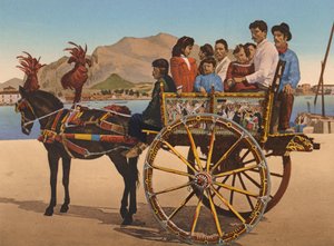 Sicily: Sicilian Cart by Italian Photographer