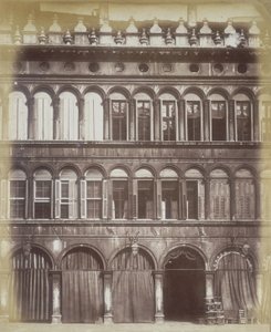 The Facade of a Venetian Building, c.1865