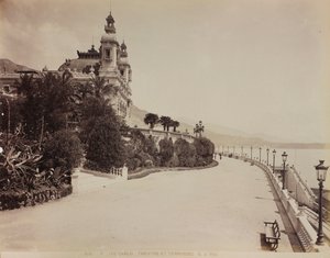 The Theatre of Montecarlo, Principality of Monaco by Italian Photographer