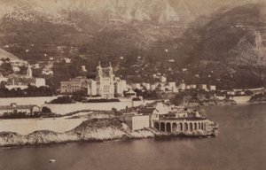 The Gulf of Montecarlo, 07/1887 by Italian Photographer