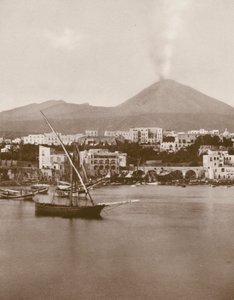 Torre Del Greco, Panorama and Vesuvius by Italian Photographer