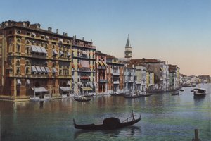 Venice, Grand Canal, Fuga Alberghi by Italian Photographer
