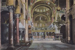 Venice, Interior of St. Mark