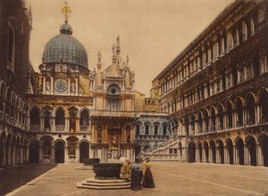 Venice: Courtyard of Palazzo Ducale by Italian Photographer