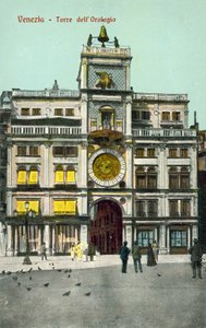 Venice, Italy, Torre Dell Orologio