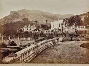 Villa with Terraced Garden in Monte Carlo in the Principality of Monaco