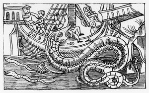 A Sea Serpent, from 