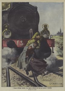 A tragedy of sisterly love: a girl killed by a train as she saves her little brother