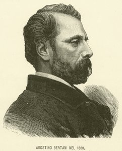 Agostino Bertani in 1860 by Italian School