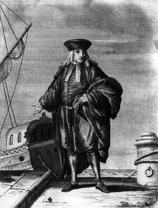 An Admiral from the Venetian Arsenal (engraving) by Italian School