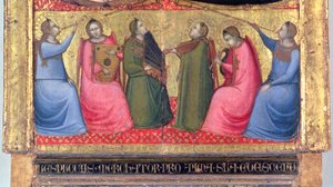 Angels Playing Musical Instruments (detail)