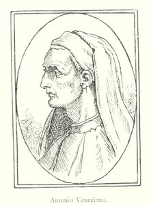 Antonio Veneziano (engraving) by Italian School