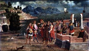 Apollo and Poseidon Come to Assist Laomedon, c.1500 by Italian School