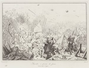 Siege and Capture of Zara by Italian School