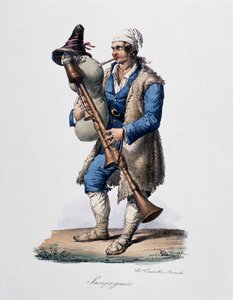 Bagpiper by Italian School