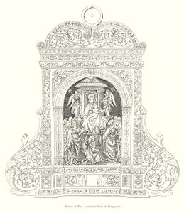 Kiss of Peace, attributed to Maso di Finiguerra (engraving) by Italian School