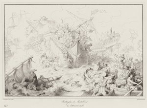 Battle of Metellino by Italian School