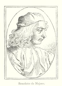Benedetto da Majano (engraving) by Italian School