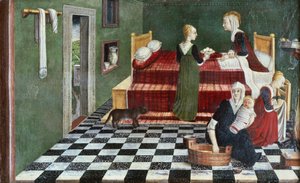 Birth of the Virgin by Italian School
