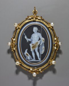 Cameo Portraying a Roman Emperor as Jupiter