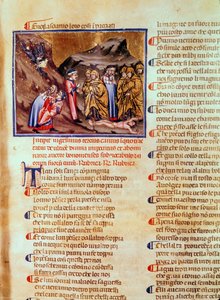 Dante and Virgil in the Circle of the Hypocrites, with Caiaphas Crucified on the Ground, from the Divine Comedy (the Inferno)