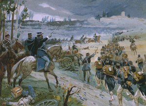 Capture of Rome through the breach of Porta Pia on 20th September 1870