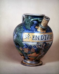 Ceramic Jug of Urbin. 16th Century. Museo del Castello. Milan by Italian School