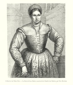 Collection of the Pitti Palace, The Wet Nurse of the Medici Family, by Paris Bordone by Italian School