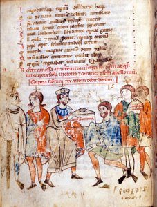 Court of Matilda of Canossa in 