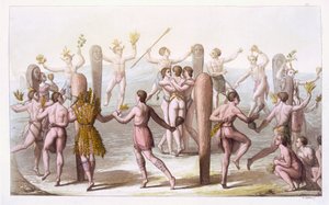 Dances of the Native Inhabitants of Virginia, c.1820