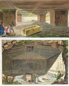 Discovery of Etruscan Tombs, c.1820