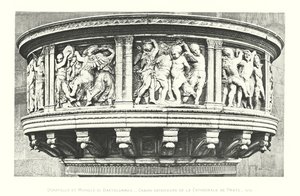 Donatello and Michele di Bartolommeo, Exterior Pulpit of Prato Cathedral by Italian School