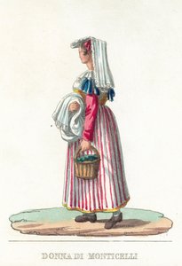 Woman of Monticelli by Italian School