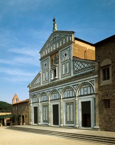 Facade of the Church of San Miniato al Monte