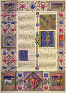 Book of the Prophet Zechariah, from the Borso d