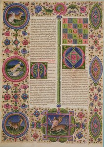 Book of the Prophet Malachi, from the Borso d