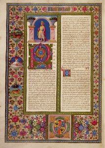 Letter from St. Paul to Cortina, from the Borso d