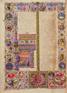 The Book of Exodus, from the Borso d