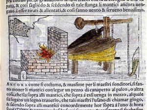 Forge - in Pirotechnia of Biringuccio