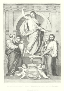 Fra Bartolommeo della Porta, Christ and the Four Evangelists, Collection of the Pitti Palace