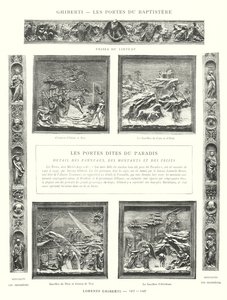 Ghiberti, The Doors of the Baptistery, Lorenzo Ghiberti by Italian School
