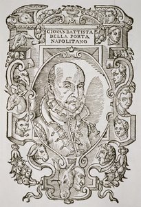 Giovanni Battista della Porta from his book, Delle Celeste Fisionomia, Padua 1616, illustrated in History of Magic, published late 19th century