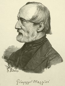 Giuseppe Mazzini by Italian School