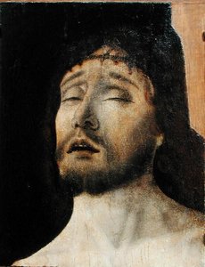 Head of the Dead Christ by Italian School