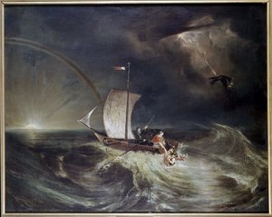 Independence Boat - Allegorical Composition