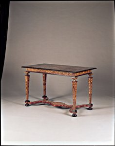 Inlaid table, Rome, c.1730