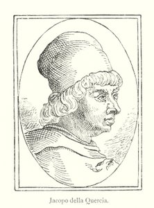 Jacopo della Quercia (engraving) by Italian School
