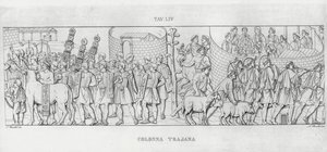 Trajan’s Column by Italian School